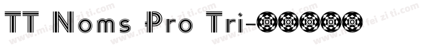 TT Noms Pro Tri字体转换